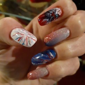 Fourth of July order. To our Red, White, and Blue